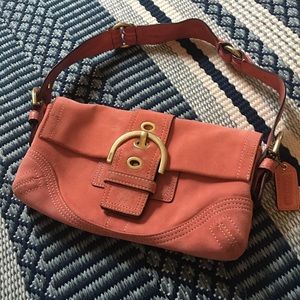 Vintage suede Coach Purse 🌵